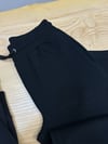 MEN2287 F.S DOKULU SİYAH JOGGER