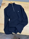 MEN2308 GNT YARIM FERMUARLI LACİVERT SWEAT
