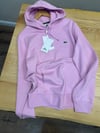 MEN2322 LCT KAPÜŞONLU PEMBE SWEAT