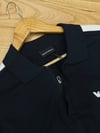 MEN2347 E.A EXCLUSIVE YARIM FERMUARLI LACİVERT TRİKO