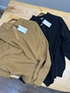 MEN2354 J.LS YARIM FERMUARLI UZUN KOL TRİKO KAZAK