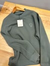 MEN2355 ALL S. BİSİKLET YAKA KOYU YEŞİL SWEAT