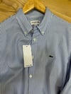 MEN2360 LCT MAVİ ÇİZGİLİ REGULAR GÖMLEK