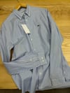 MEN2360 LCT MAVİ ÇİZGİLİ REGULAR GÖMLEK