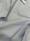 MEN2361 LCT MAVİ ÇİZGİLİ REGULAR CEPLİ GÖMLEK
