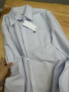 MEN2361 LCT MAVİ ÇİZGİLİ REGULAR CEPLİ GÖMLEK