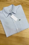 MEN2361 LCT MAVİ ÇİZGİLİ REGULAR CEPLİ GÖMLEK