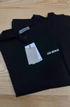 MEN2368  L.BNJ ÖN/ARKA BASKILI SİYAH T-SHIRT