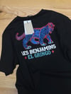 MEN2368  L.BNJ ÖN/ARKA BASKILI SİYAH T-SHIRT