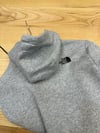 MEN2379 N.F TAM FERMUARLI KAPÜŞONLU GRİ HIRKA