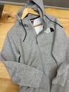 MEN2379 N.F TAM FERMUARLI KAPÜŞONLU GRİ HIRKA