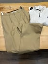 MEN2385 LCT PİLELİ STRAIGHT FİT CAMEL PANTOLON