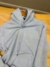 MEN2387 PRL BÜYÜK LOGOLU KAPÜŞONLU MAVİ SWEAT