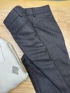 MEN2390 LCT YÜN DOKULU KIRÇILLI KAHVE PANTOLON