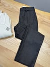 MEN2390 LCT YÜN DOKULU KIRÇILLI KAHVE PANTOLON