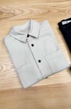 MEN2395 C.OS CEPLİ KREM GÖMLEK CEKET