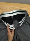 MEN2401 LCT YÜN DOKULU KIRÇILLI GRİ PANTOLON