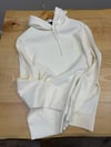 MEN2402 PRL BÜYÜK LOGOLU KAPÜŞONLU KREM SWEAT