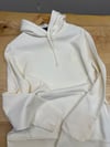 MEN2402 PRL BÜYÜK LOGOLU KAPÜŞONLU KREM SWEAT