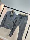 MEN2418 H.BS TAM FERMUAR HIRKALI GRİ TAKIM