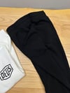 MEN2426 PRL KIRMIZI NAKIŞLI SİYAH JOGGER