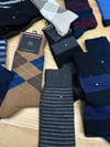MEN2429 TM 6'LI KARMA RENK UZUN ÇORAP