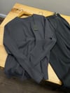 MEN2451 ALL S. KADİFE DOKULU KOYU GRİ SWEAT