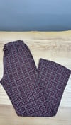 O012 DESENLİ KREP PANTOLON