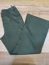 O034 YAĞ YEŞİLİ SATEN PANTOLON