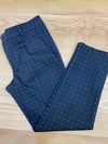 O035 DESENLİ KOYU LACİVERT PANTOLON