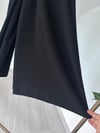 1003W Yüksek Bel Pantolon Etek-Siyah