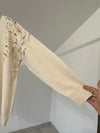 103013 İşlemeli Tunik-Bej