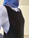 1075 Özel Üretim Jile Elbise-Siyah