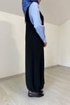 1075 Özel Üretim Jile Elbise-Siyah