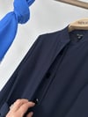 1076 Özel Üretim Dik Yaka Pardösü-Laci