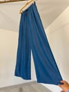 1105 Beli Lastikli Denim Pantolon-İndigo