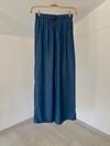 1105 Beli Lastikli Denim Pantolon-İndigo