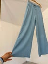 1105 Beli Lastikli Denim Pantolon-Mavi