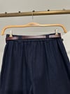 11207 Kemerli Pilili Pantolon-Laci