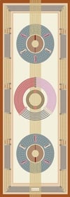 1206 Pamuk İpek Şal-Turuncu