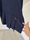 13520 Fermuarlı Tunik-Lacivert