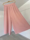 152 Beli Lastikli Pantolon Etek-Pembe