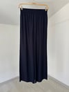 19026 Beli Lastikli Pantolon-Lacivert