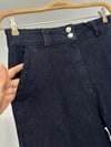 19114 Çima Dikişli Denim Pantolon-İndigo
