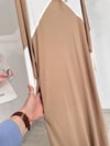 24416 Viskon Elbise-Camel