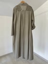 25088 Nergis Desen Kabartmalı Elbise-Vizon