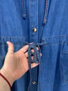 31563 Kapüşonlu Jean Kap
