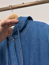 31563 Kapüşonlu Jean Kap