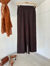 32058 Tensel Pantolonlu Takım-Kahve