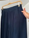 32058 Tensel Pantolonlu Takım-Lacivert